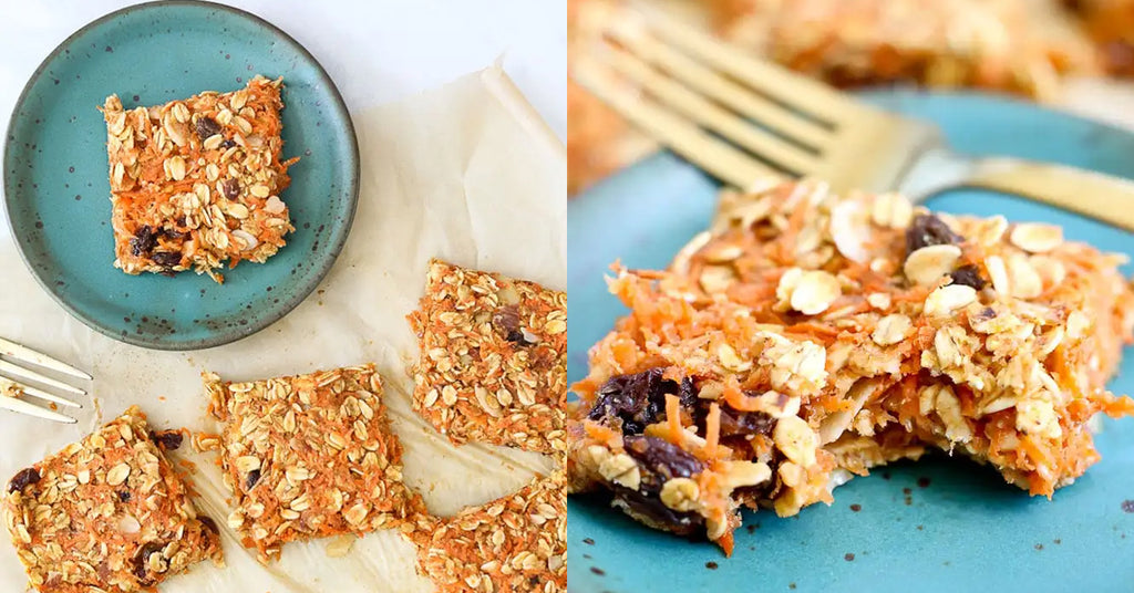 Delicious Carrot Cake protein Bars