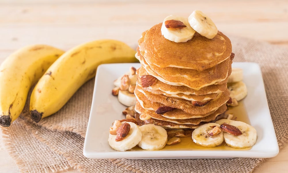 Double Banana Protein Pancakes