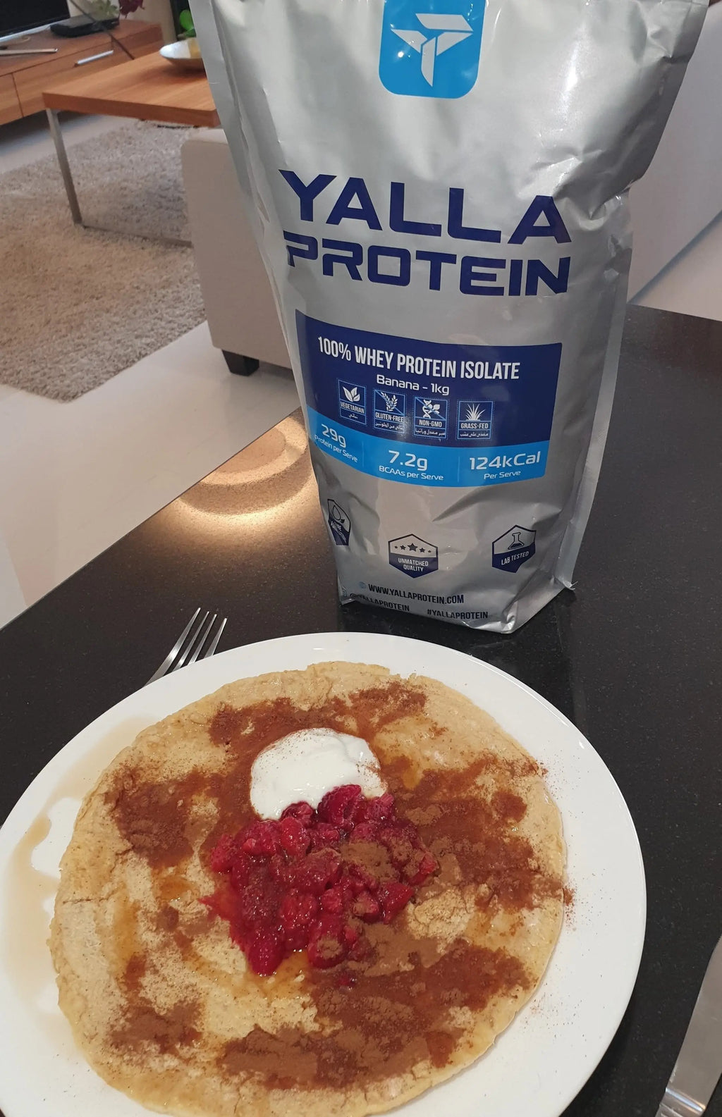 Banana Protein Pancakes By Chelsea