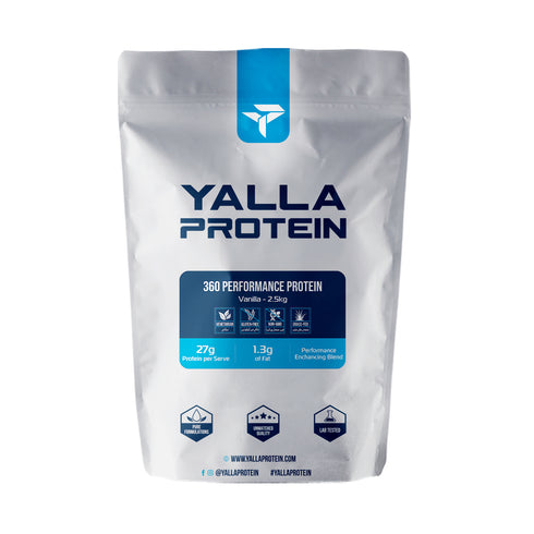 360 Performance Protein - Isolate, Whey & Casein ALL in ONE - 2.5kg (76 servings)