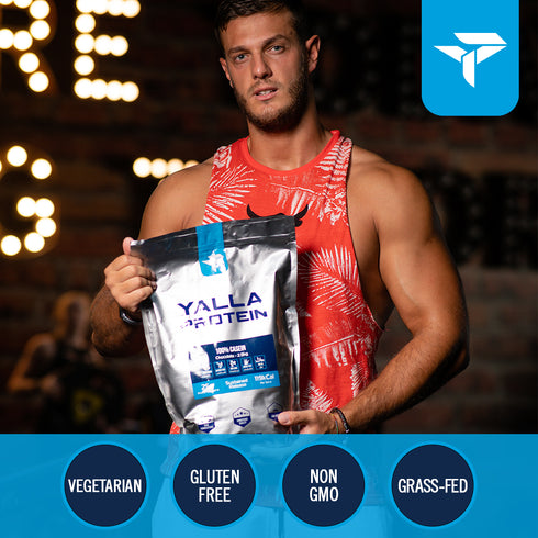 100% Casein - Grass Fed, Hormone Free, Non GMO - 1kg (30 servings)