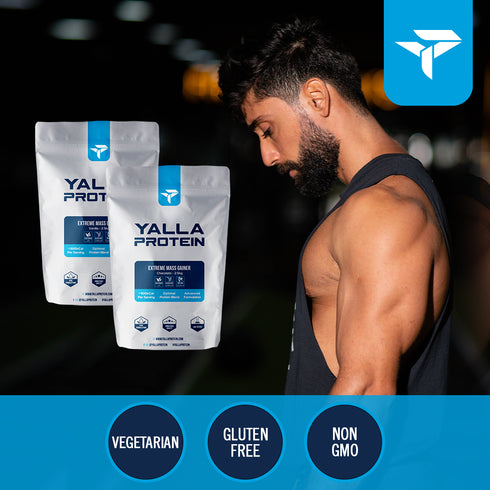 Extreme Mass Gainer - High in Carbs, Protein and Healthy Fats - 2.5kg (10 servings)