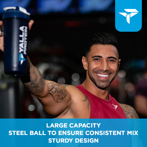 Yalla Shakers - Multiple Sizes - 500ml, 700ml,1000ml - Sturdy Design