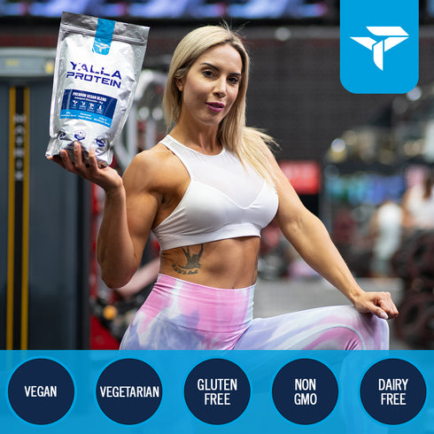 Premium Vegan Blend - 4 Vegan Proteins - Advanced Formulation - 1kg (30 servings)