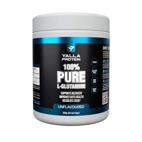 100% Pure L-Glutamine - Unflavoured - Easy to Mix
