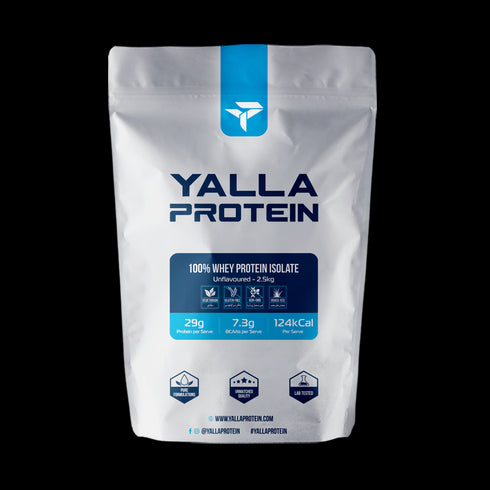 100% Whey Protein Isolate - 2.5kg (76 servings) - Maximum of 4 Ingredients